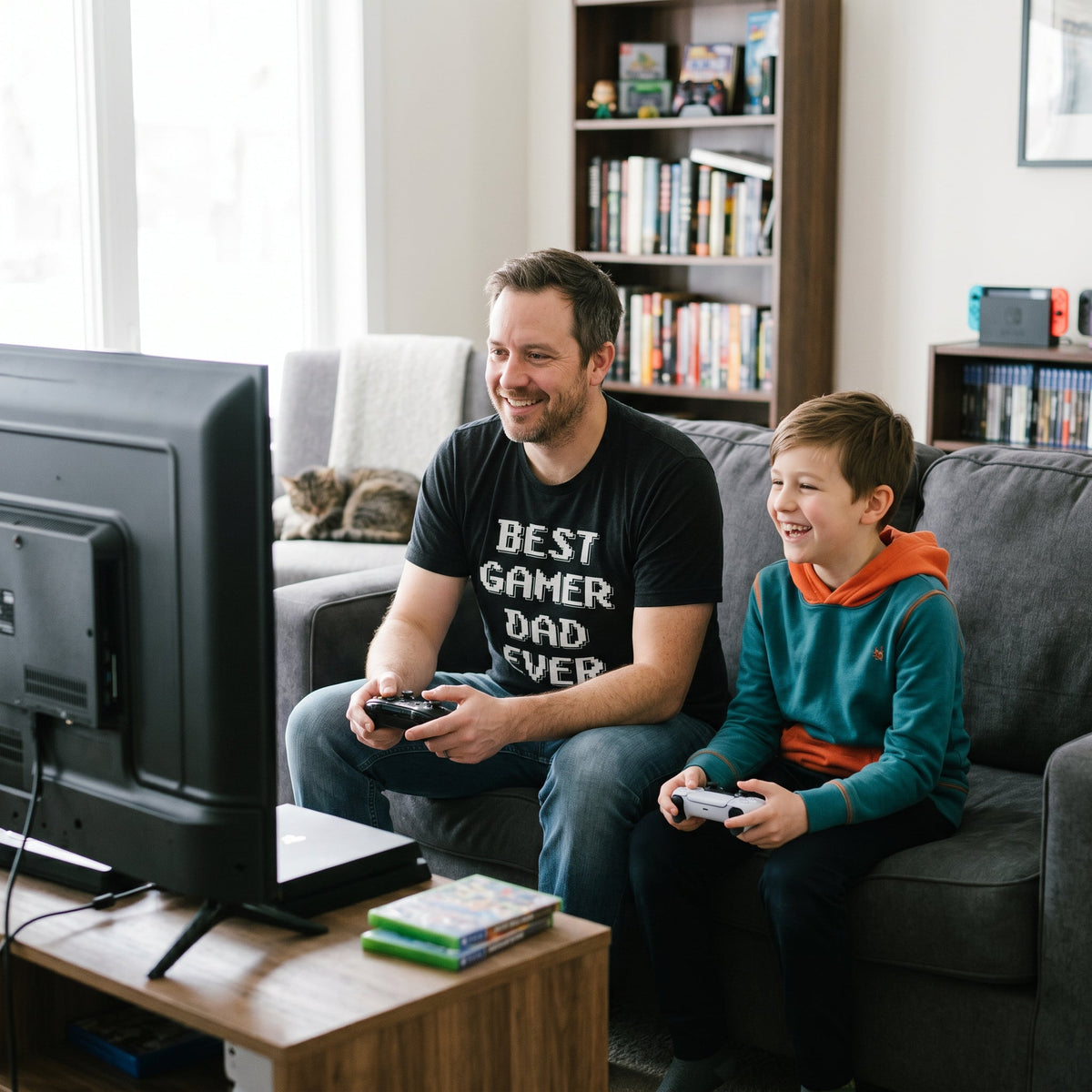 Best Gamer Dad Ever Men's T Shirt product image 2