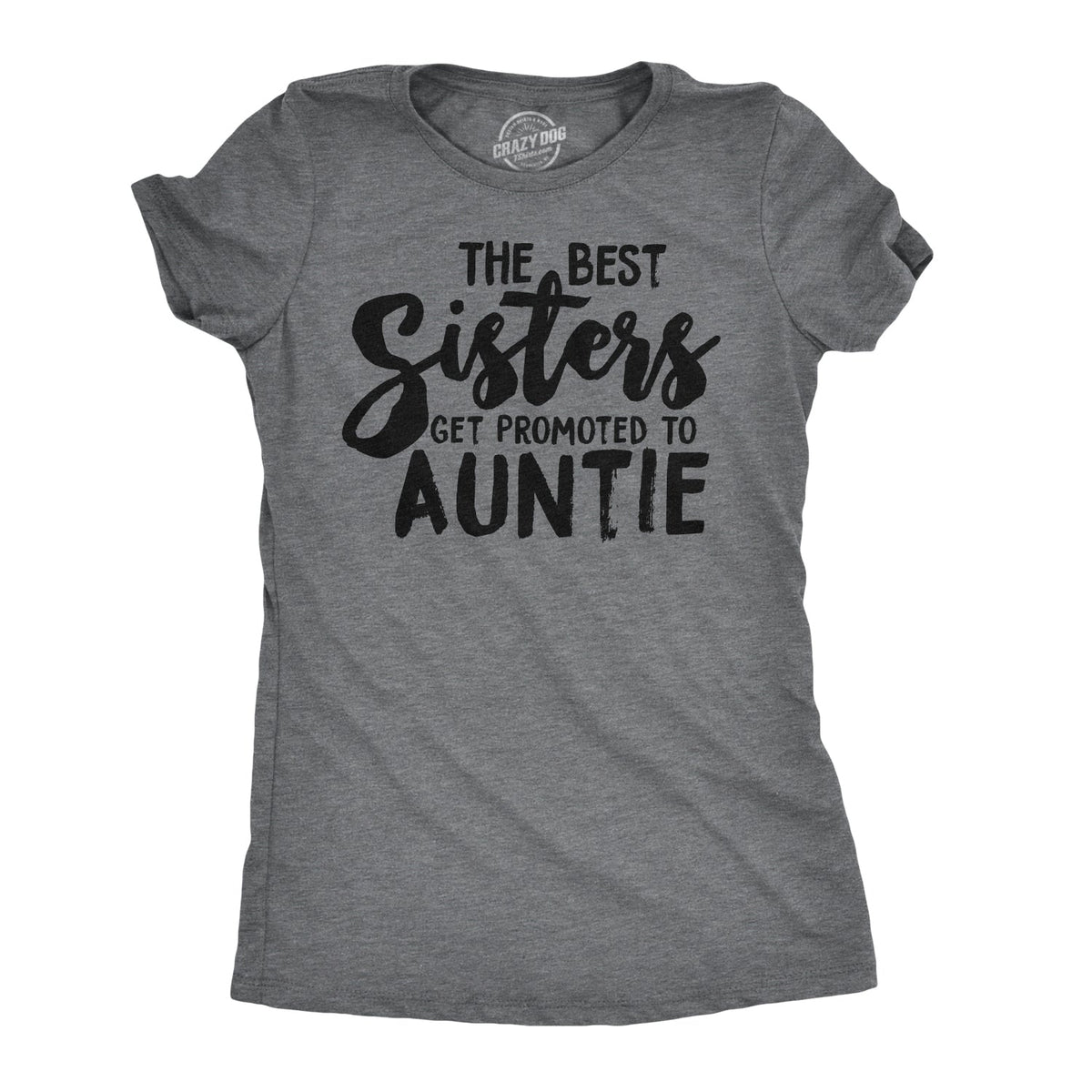 Best Sisters Get Promoted To Auntie Women's T Shirt product image 7