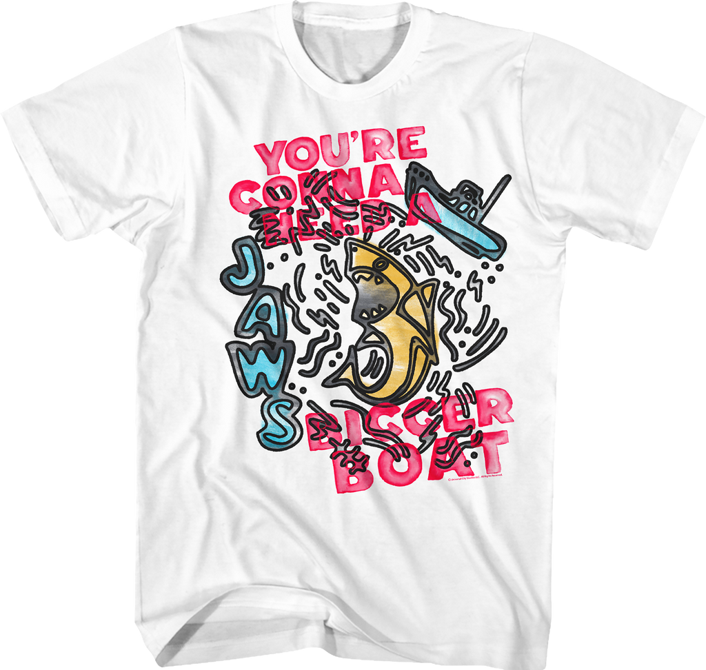 Bigger Sketch Jaws T-Shirt product image 1