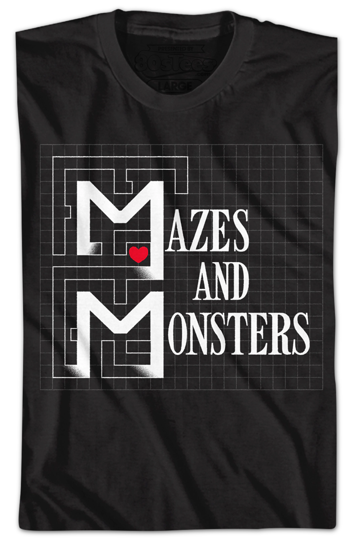 Black Mazes And Monsters T-Shirt product image 2
