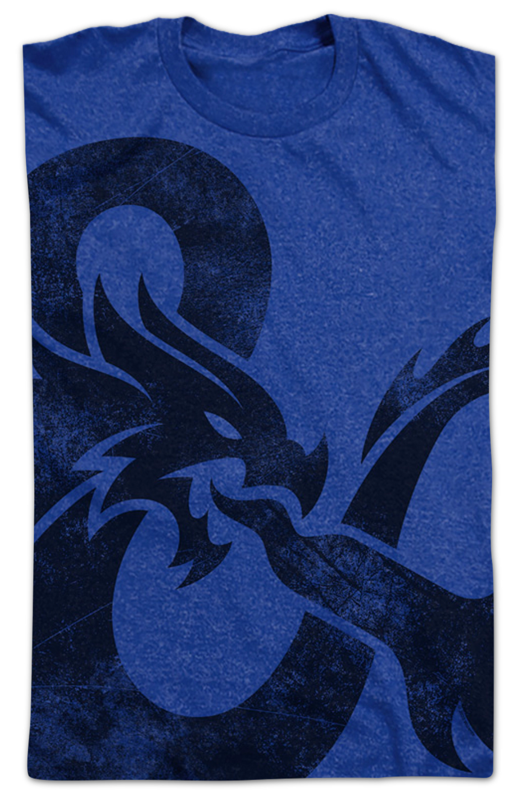 Blue Big Print Logo Dungeons & Dragons T-Shirt product image 2