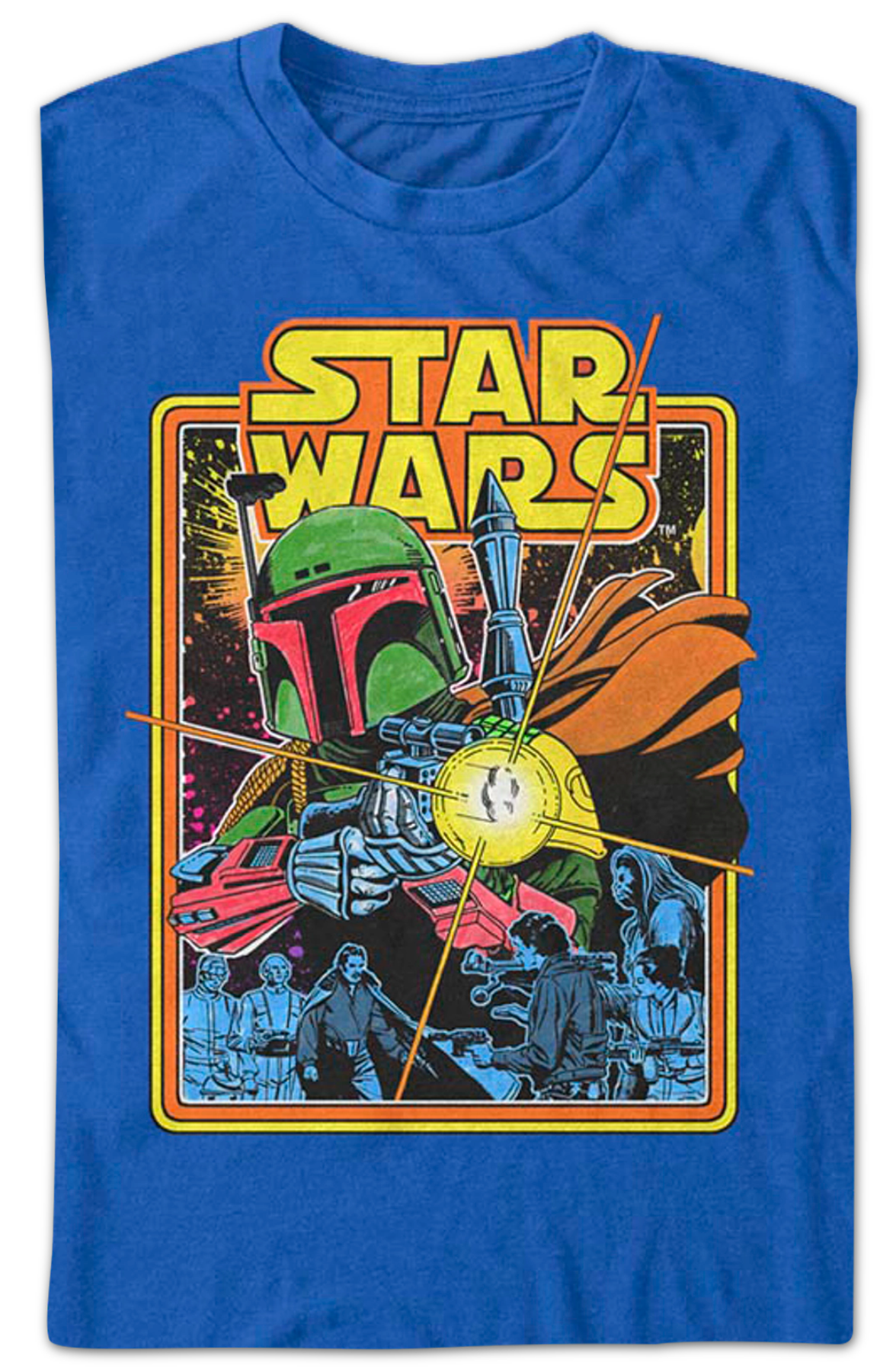 Boba Fett The Search Begins Star Wars T-Shirt product image 2