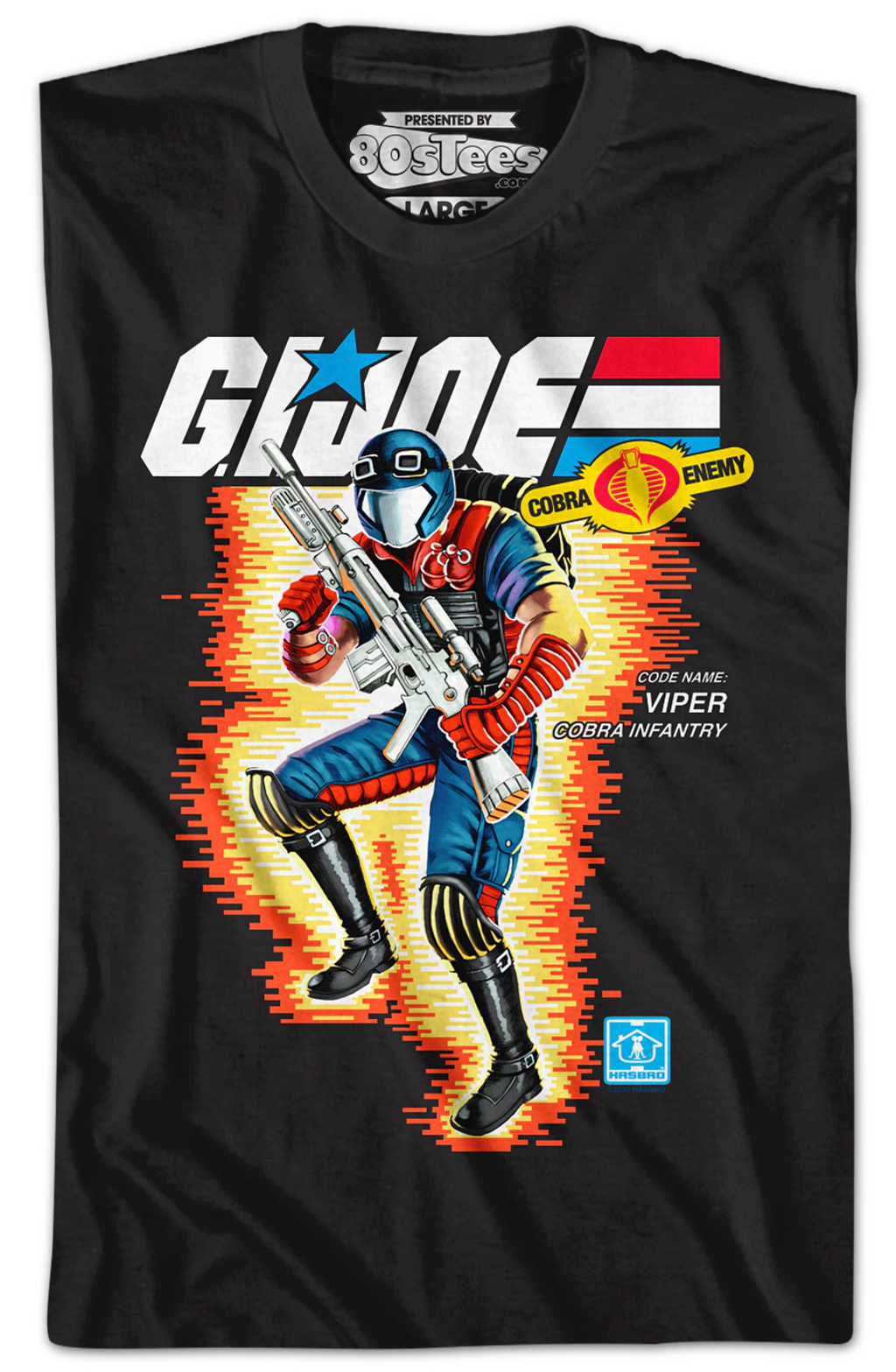 Box Art Viper GI Joe T-Shirt product image 2