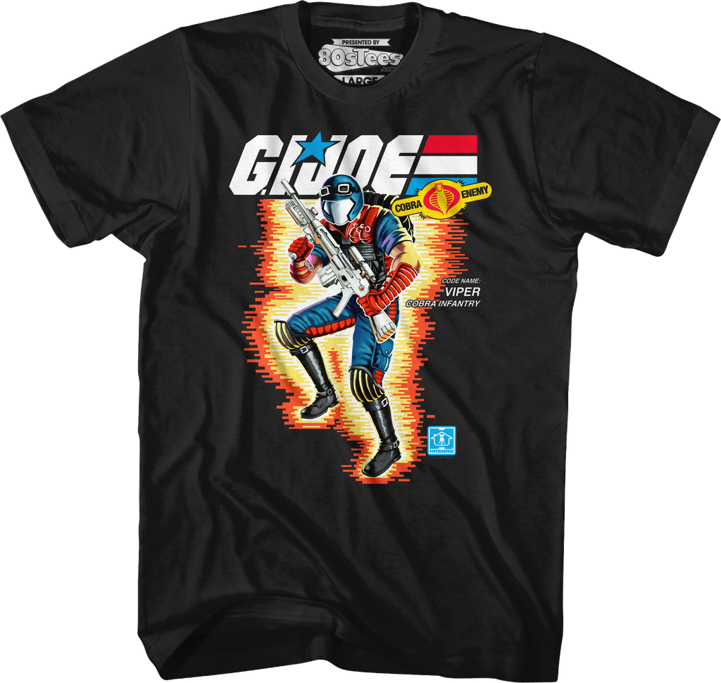 Box Art Viper GI Joe T-Shirt product image 1