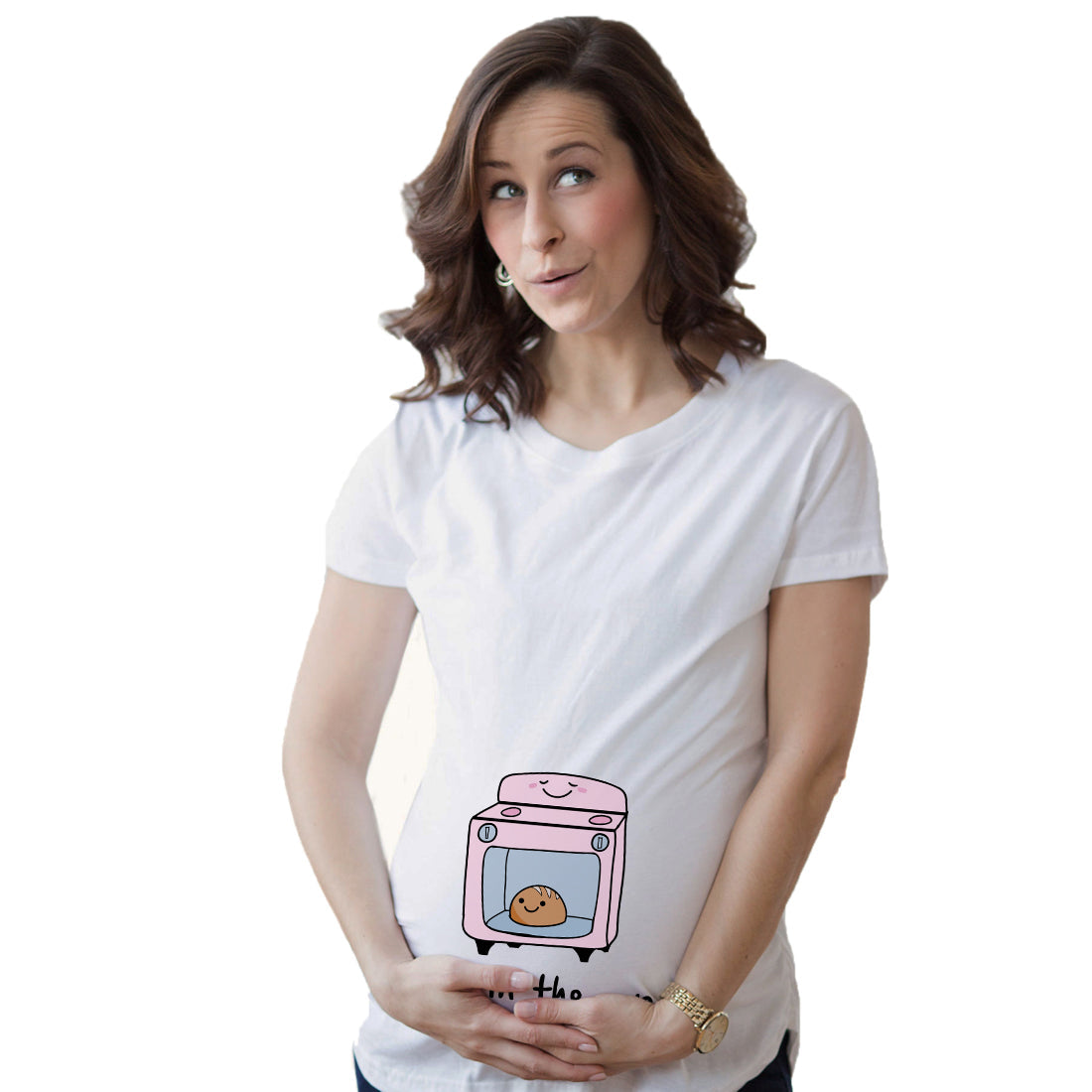 Bun In The Oven Maternity T Shirt product image 5