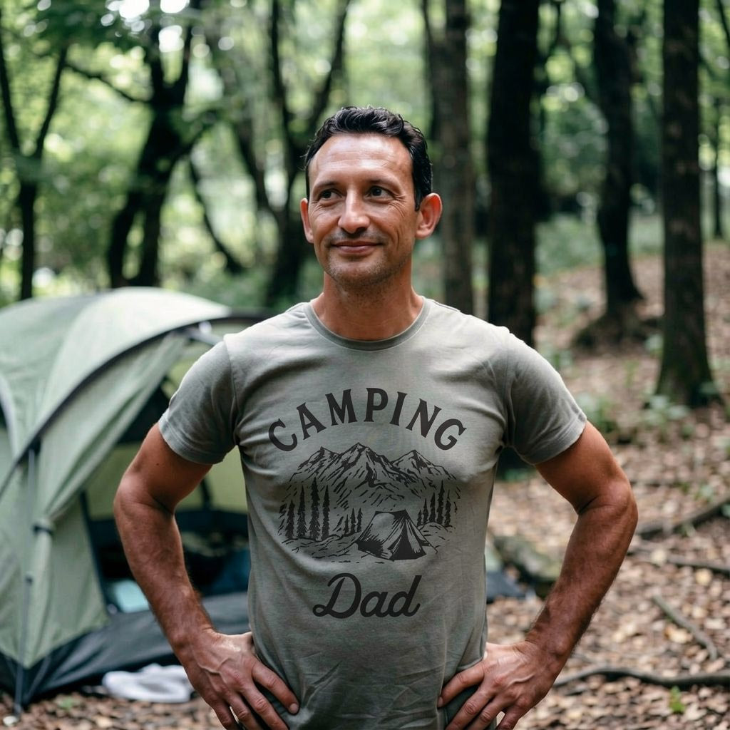 Camping Dad Men's T Shirt product image 3