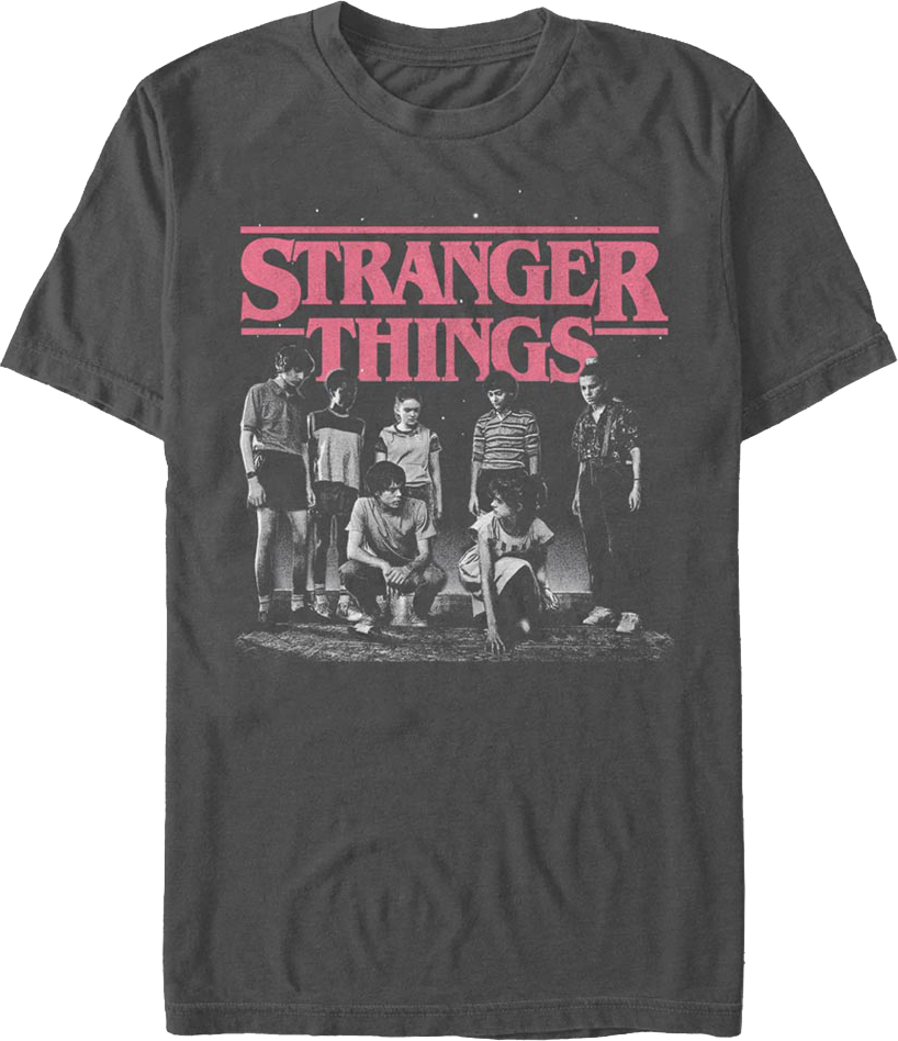 Cast Stranger Things T-Shirt product image 1