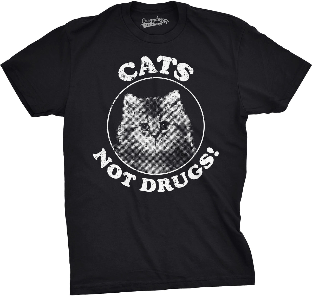 Cats Not Drugs Men's T Shirt product image 4