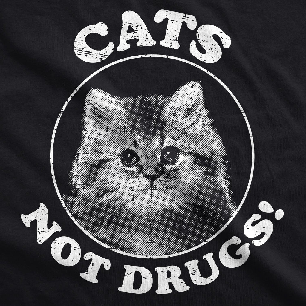 Cats Not Drugs Men's T Shirt product image 2