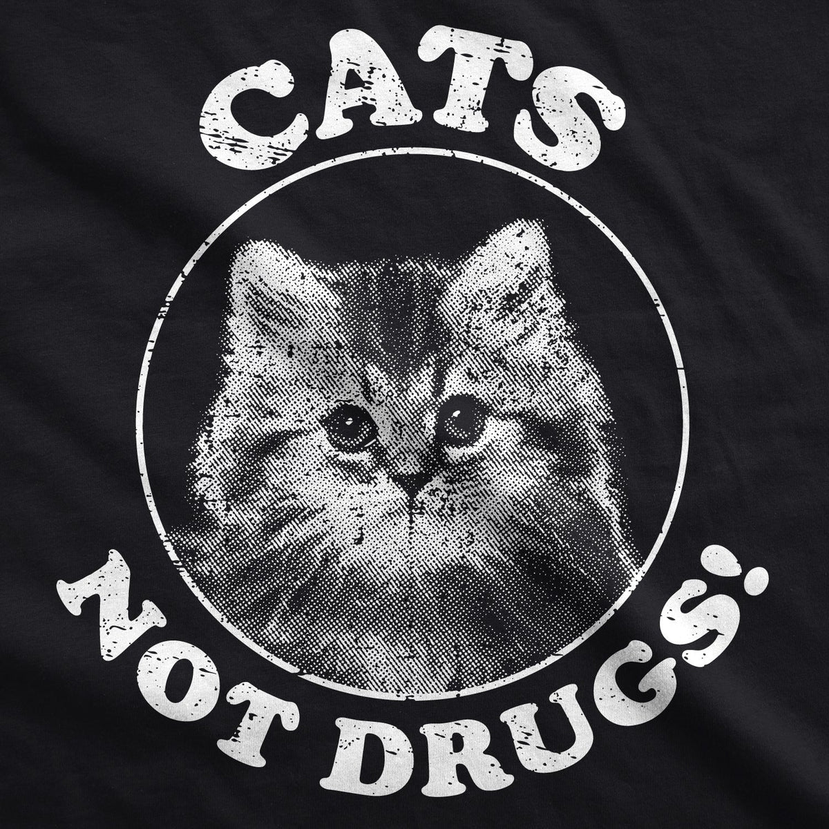 Cats Not Drugs Men's T Shirt product image 2