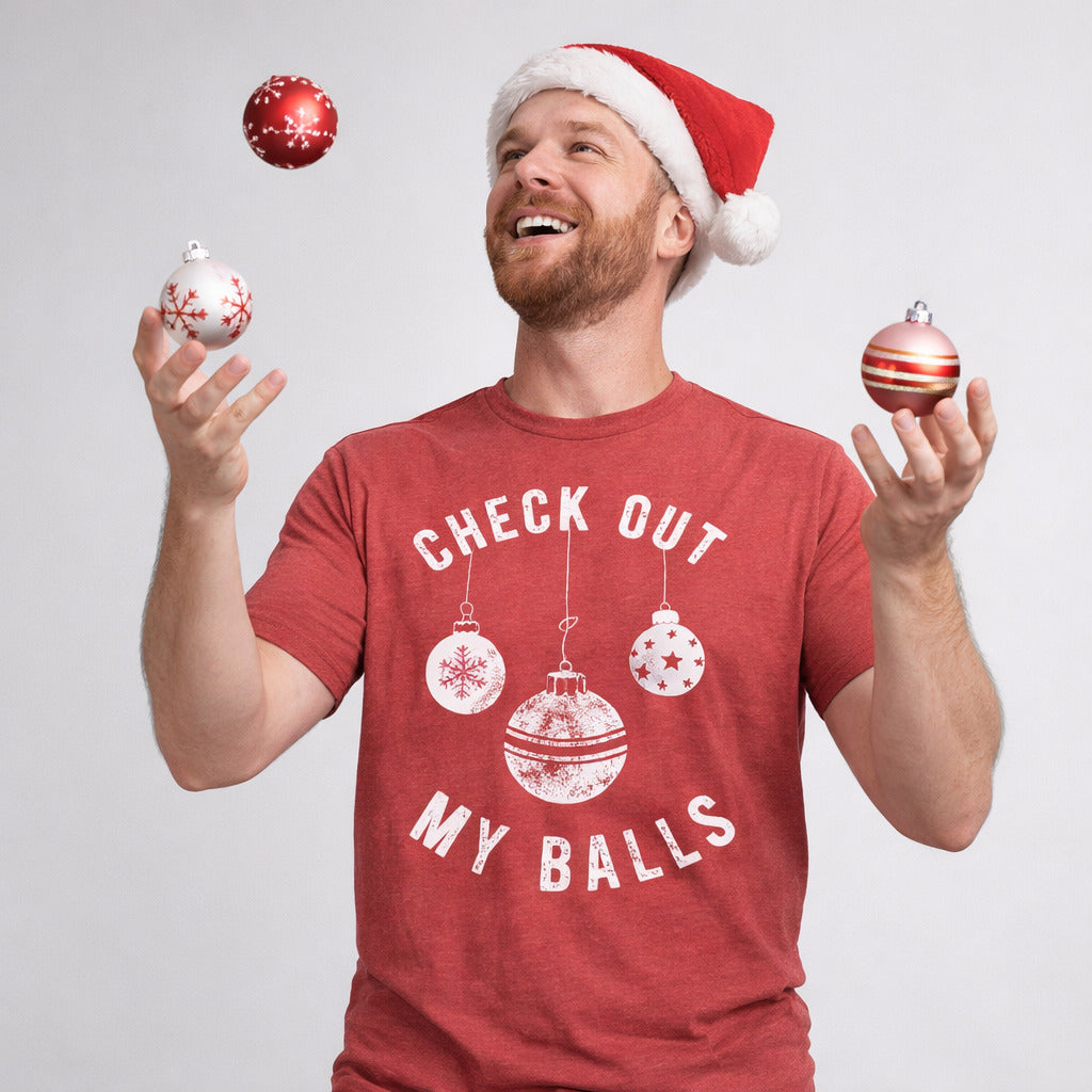 Check Out My Balls Men's T Shirt product image 4