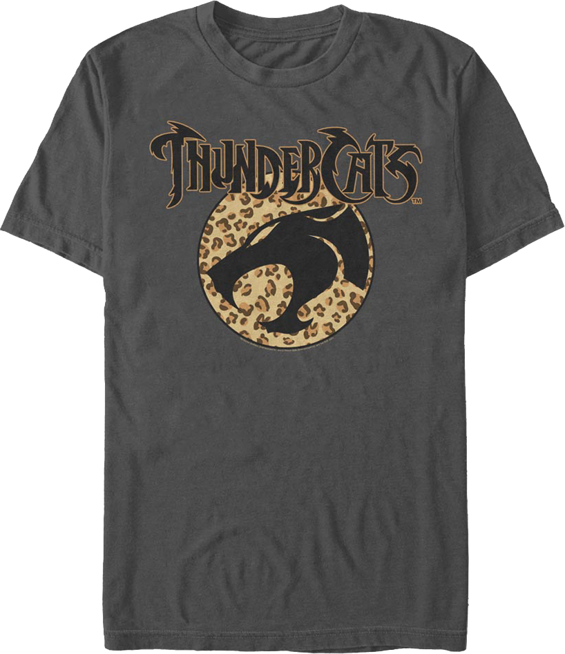 Cheetah Print Logo ThunderCats T-Shirt product image 1