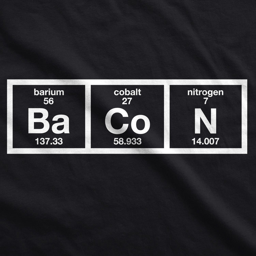 Chemistry Of Bacon Men's T Shirt product image 13