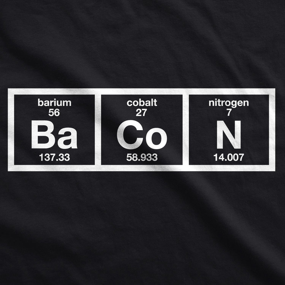 Chemistry Of Bacon Men's T Shirt product image 13