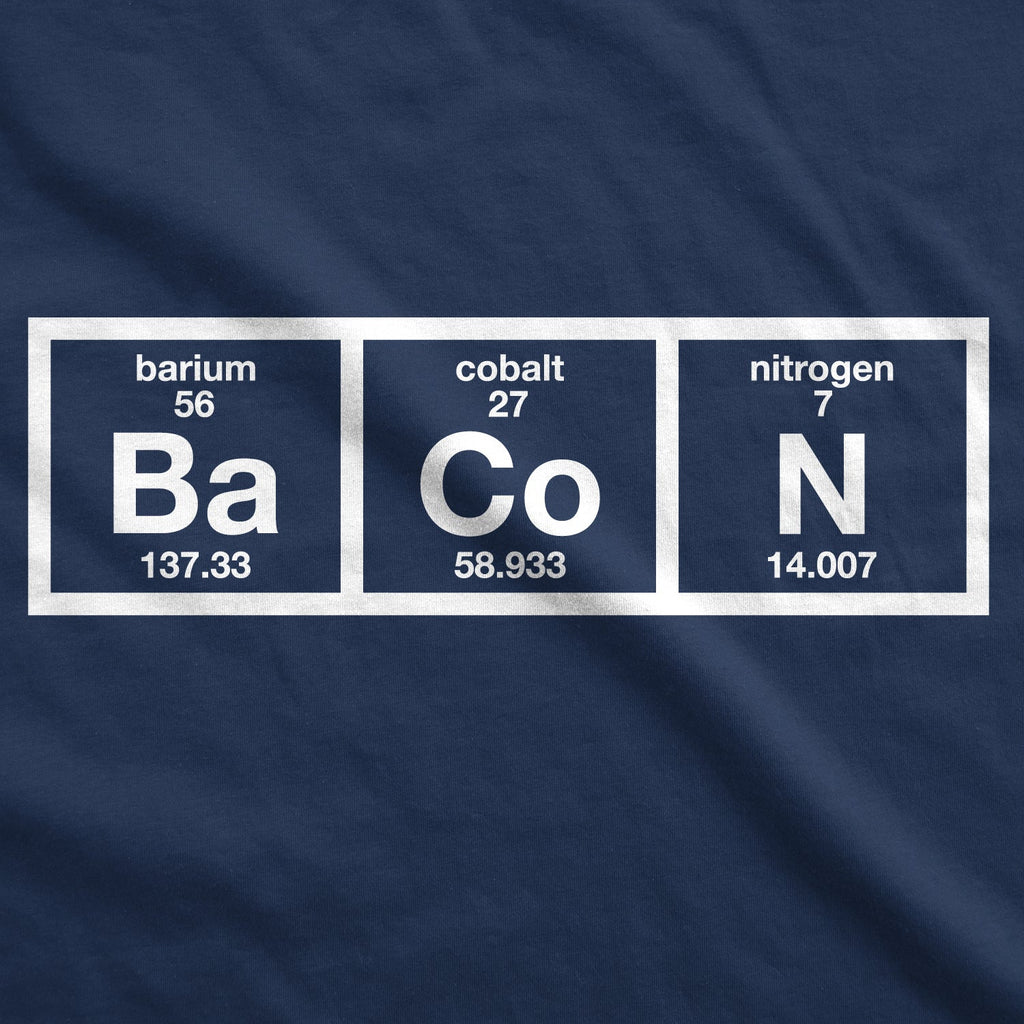 Chemistry Of Bacon Men's T Shirt product image 14
