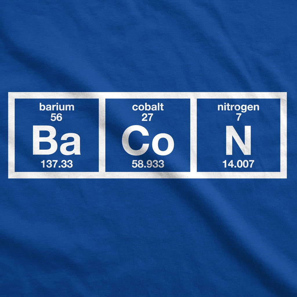 Chemistry Of Bacon Men's T Shirt product image 16