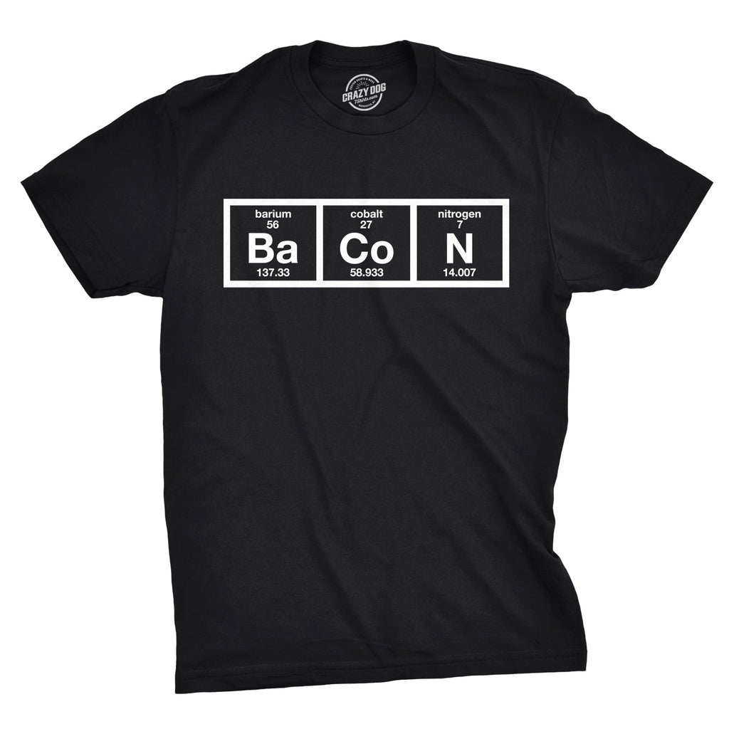 Chemistry Of Bacon Men's T Shirt product image 7