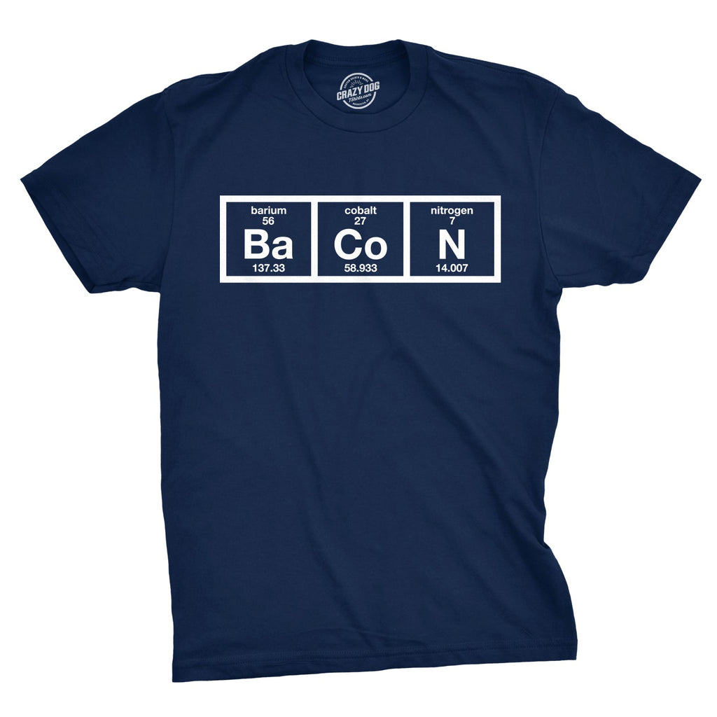 Chemistry Of Bacon Men's T Shirt product image 8