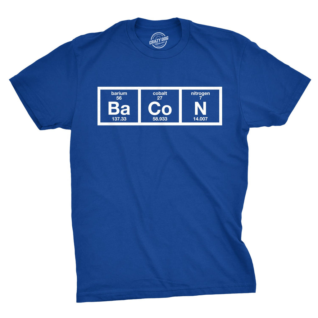Chemistry Of Bacon Men's T Shirt product image 10