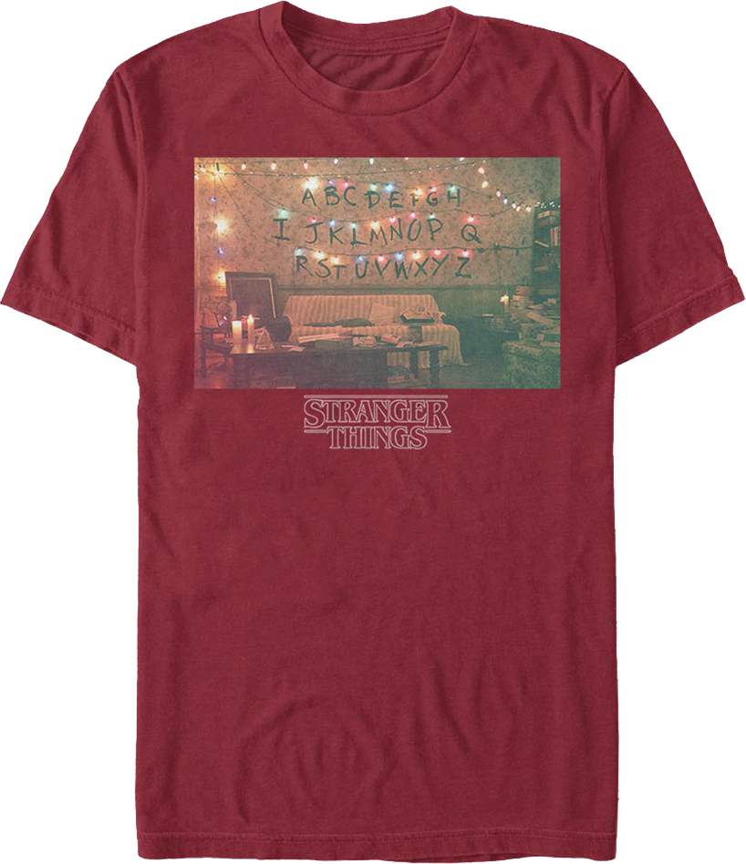 Christmas Lights Stranger Things T-Shirt product image 1