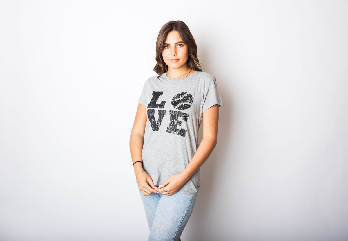 LOVE Baseball Women's T Shirt product image 6
