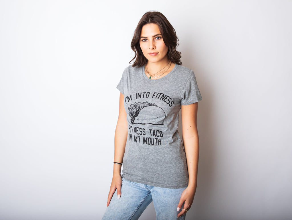 Fitness Taco In My Mouth Women's T Shirt product image 5