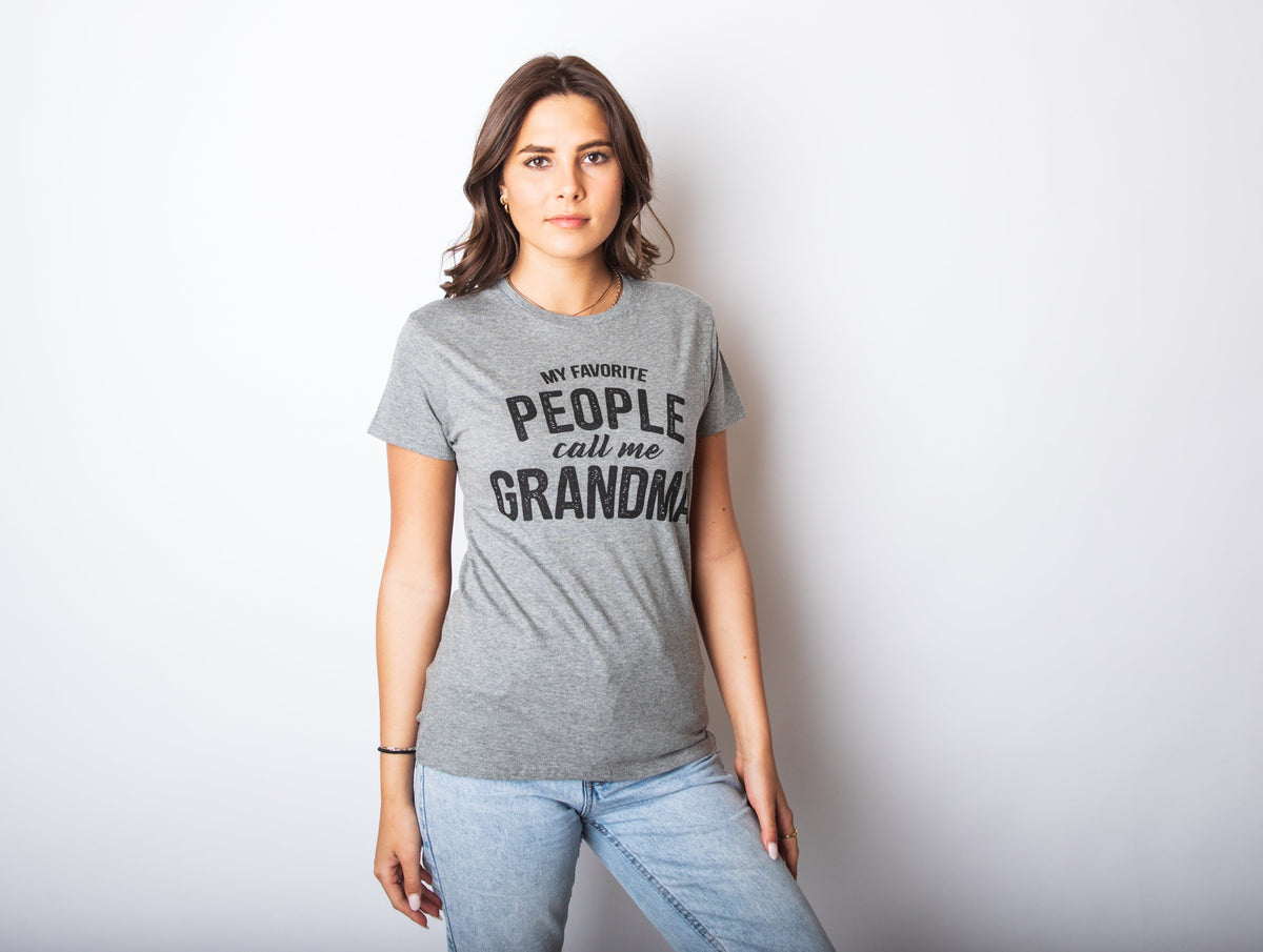 My Favorite People Call Me Grandma Women's T Shirt product image 3
