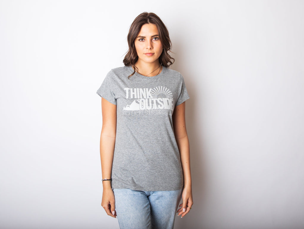 Think Outside No Box Necessary Women's T Shirt product image 2