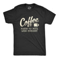 Coffee Makes Me Feel Less Murdery Men's T Shirt product image 1