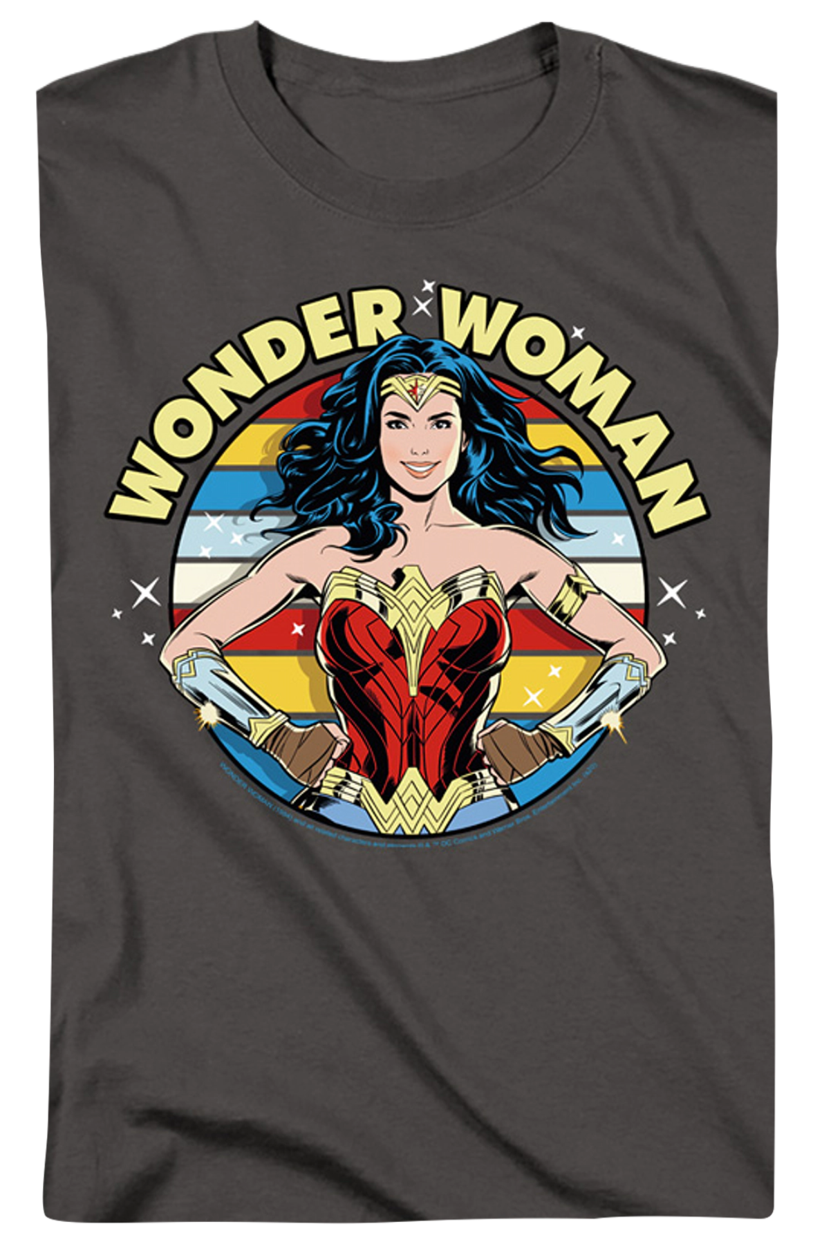 Colorful Pose Wonder Woman T-Shirt product image 2