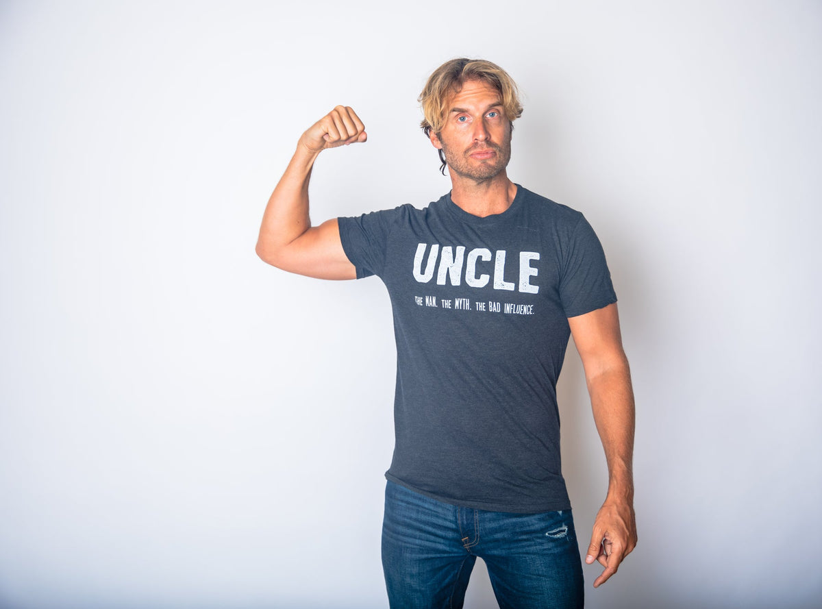 Uncle. The Man. Myth. Bad Influence. Men's T Shirt product image 2