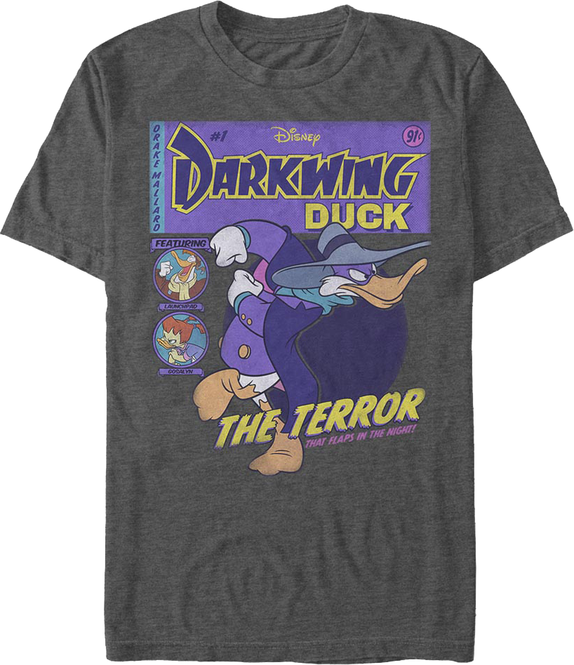 Comic Book Cover Darkwing Duck T-Shirt product image 1