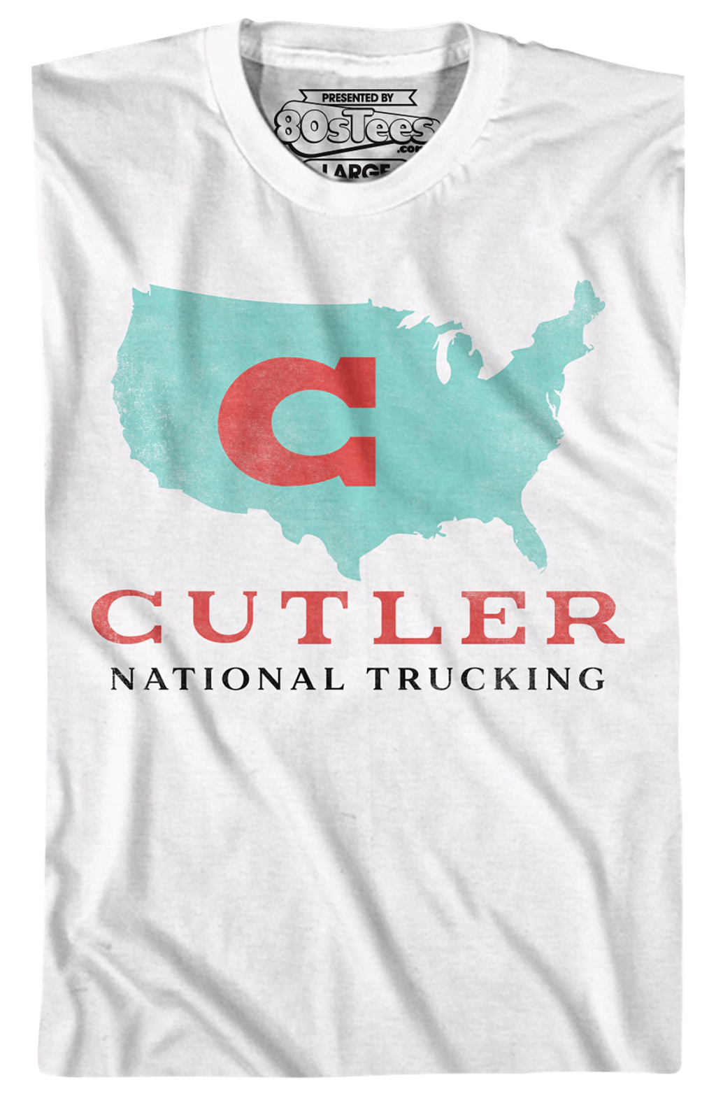 Cutler National Trucking Logo Over The Top T-Shirt product image 2