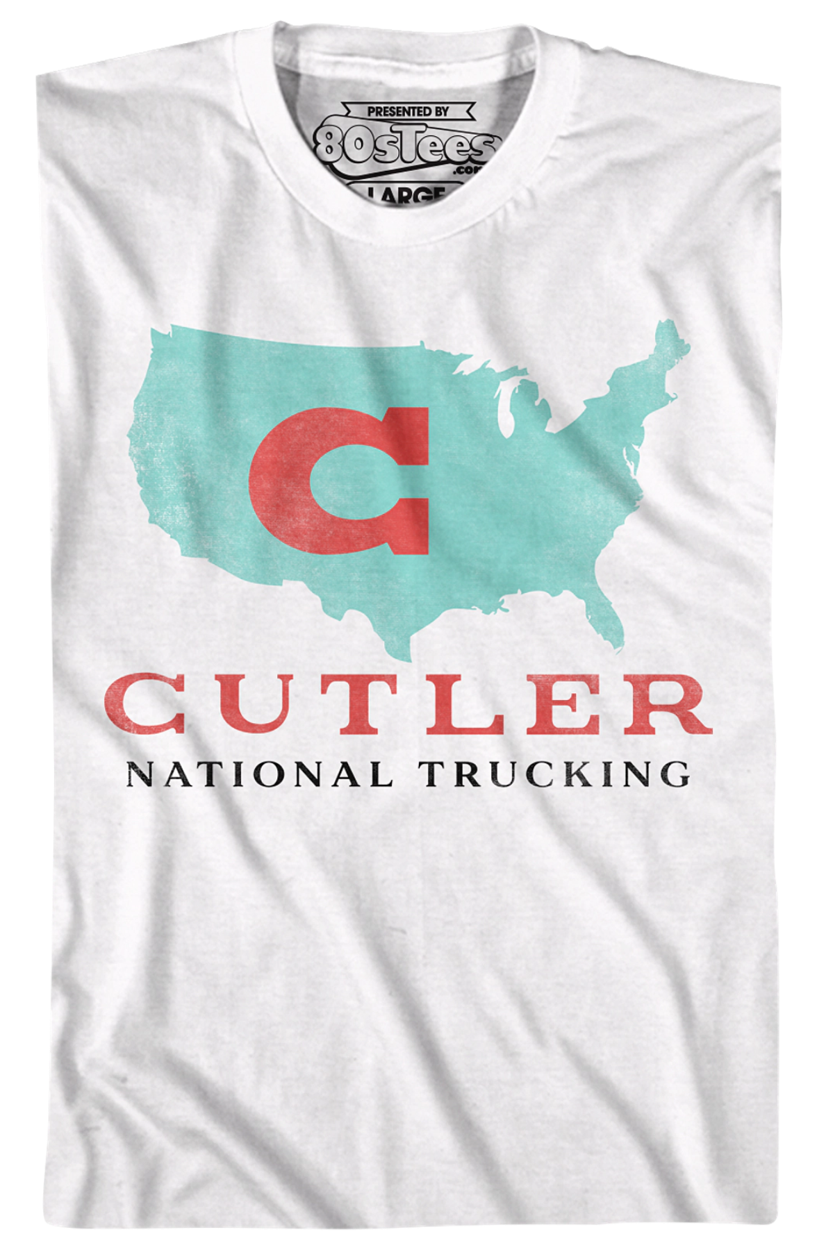 Cutler National Trucking Logo Over The Top T-Shirt product image 2