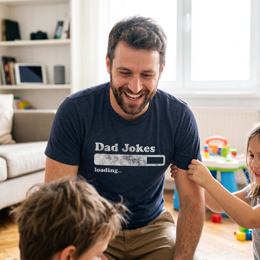 Dad Jokes Loading Men's T Shirt product image 4
