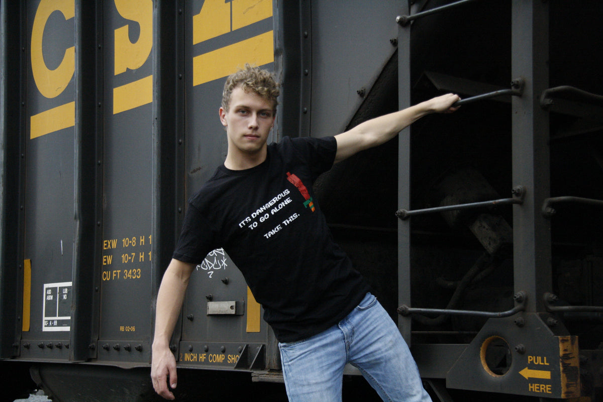 It's Dangerous To Go Alone Men's T Shirt product image 2