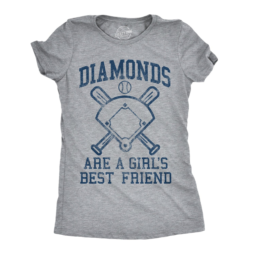 Diamonds Are A Girls Best Friend Women's T Shirt product image 1