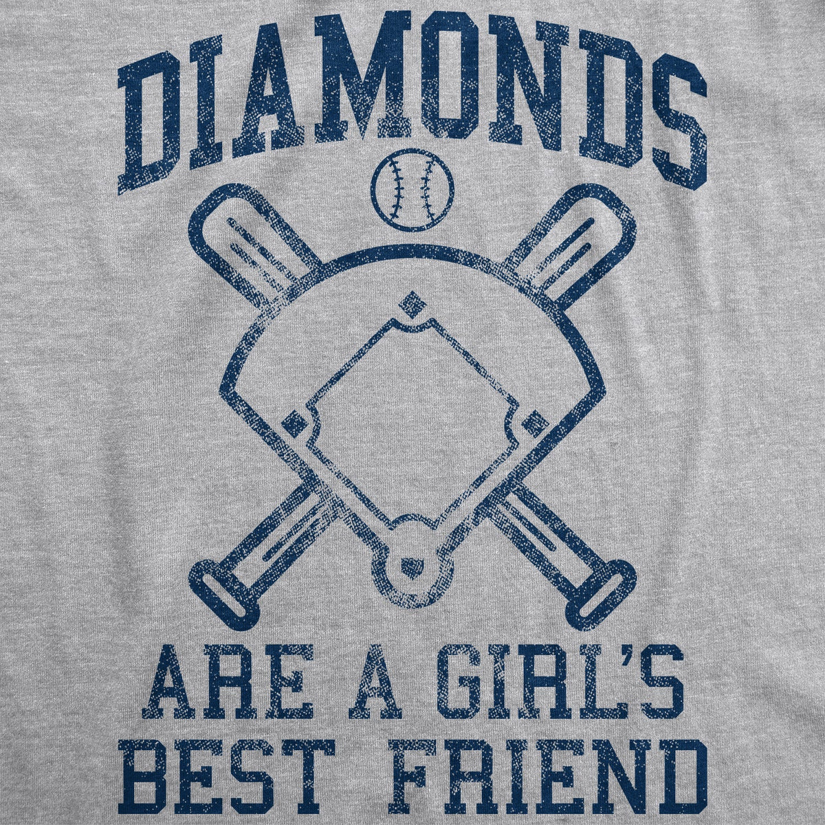 Diamonds Are A Girls Best Friend Women's T Shirt product image 3