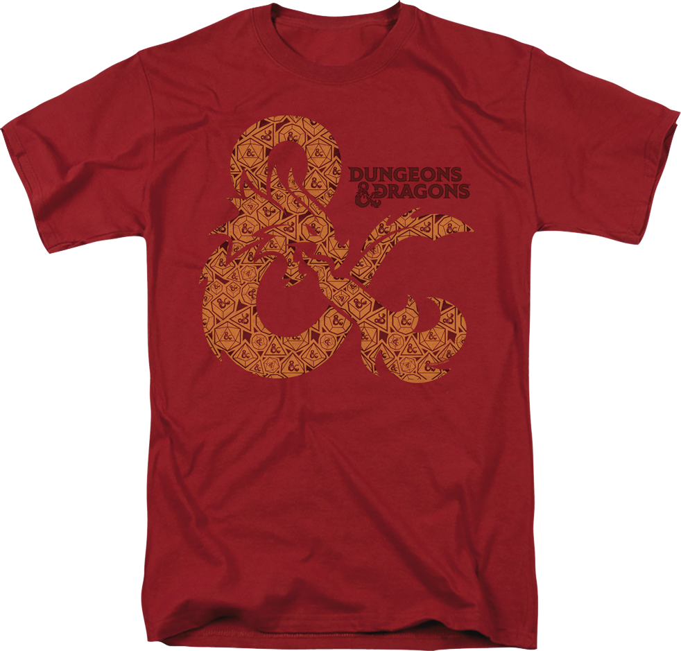 Dice Logo Dungeons & Dragons T-Shirt product image 1