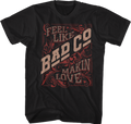 Distressed Feel Like Makin' Love Bad Company T-Shirt product image 1