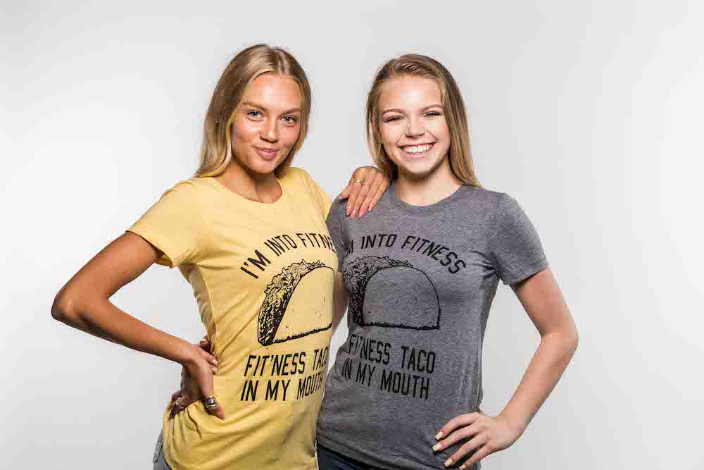Fitness Taco In My Mouth Women's T Shirt product image 2