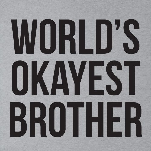 World's Okayest Brother Youth T Shirt product image 2