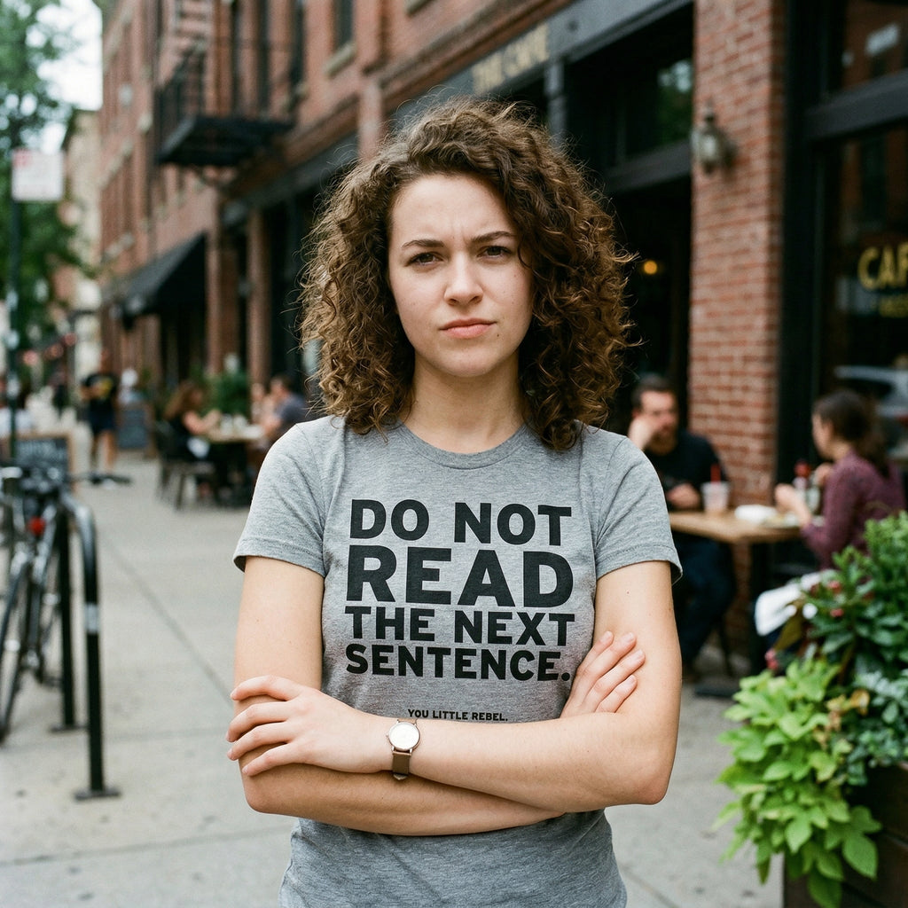 Do Not Read The Next Sentence Women's T Shirt product image 2