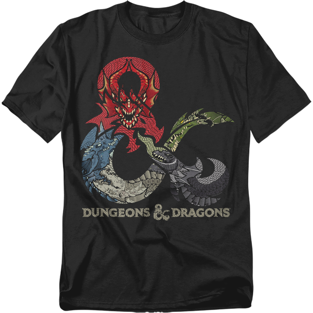 Dragons In Logo Dungeons & T-Shirt product image 2