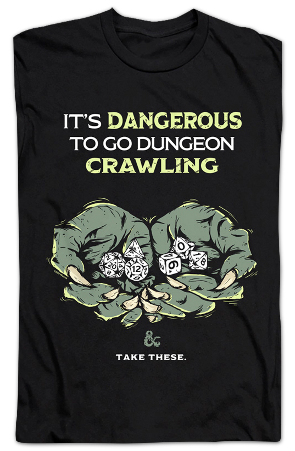 Dungeon Crawling Dungeons & Dragons T-Shirt product image 2