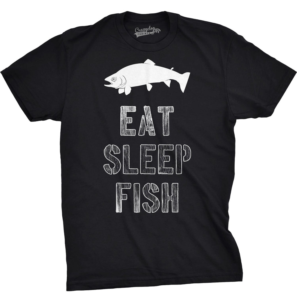 Eat Sleep Fish Men's T Shirt product image 7
