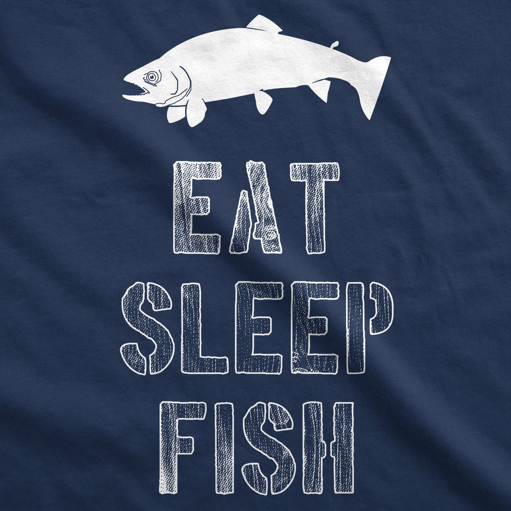 Eat Sleep Fish Men's T Shirt product image 3