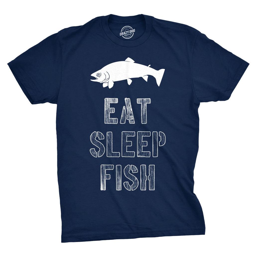 Eat Sleep Fish Men's T Shirt product image 1