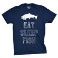 Eat Sleep Fish Men's T Shirt product image 1