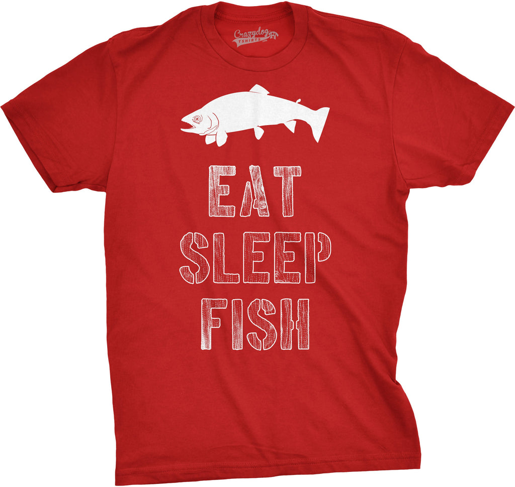 Eat Sleep Fish Men's T Shirt product image 5